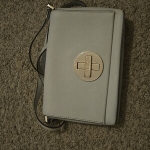 Kate Spade Light Gray Crossbody Bag